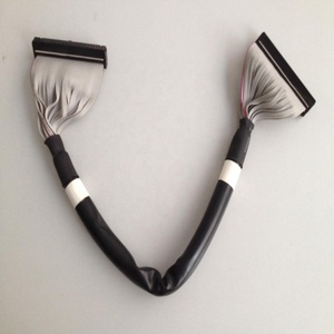 Custom Flat Ribbon 10pin <strong>Cable</strong> with Round PVC Jacket and IDC Connector - Product Image 4