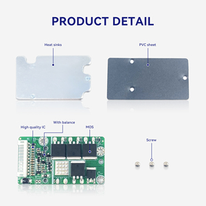 แบตเตอรี่ลิเธียมสำหรับ Lifepo4ระบบจัดการแบตเตอรี่ XJ BMS 15A 10A 5A 10S 13S 12.8V 14.8V 48V สำหรับ20A จัดการแบตเตอรี่ลิเธียมทรงตัว - Product Image 3