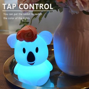 Sensor de bebé Led sensor de movimiento recargable USB Luz LED recargable lámpara de noche con temporizador Control táctil para niñas pequeñas - Product Image 2