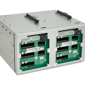 MATX- NASケース8ベイブラックミニITXフォームコンピュータストレージサーバーシャーシSFF8643 Sasバックプレーンホットスワップ可能サポートFLEX PSU - Product Image 5