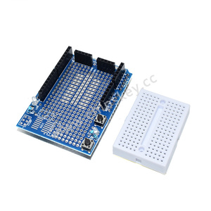 Arduinosセンサーモジュール用ミニブレッドボードプロトタイプシールド #1030プロトタイピングとデモンストレーションキット - Product Image 1