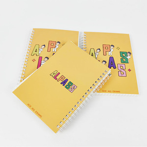 Cuaderno espiral A5 personalizado directo de fábrica, diarios con cubierta de papel de tacto suave, servicio de impresión de cuaderno de bobina - Product Image 4