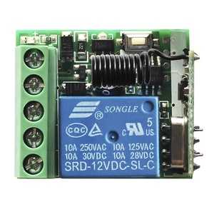 12V/24V DCSingle Wireless Remote <strong>Control</strong> Switch Door Motor Smart Home LED Lighting <strong>Control</strong> <strong>System</strong> with Delay <strong>Function</strong>