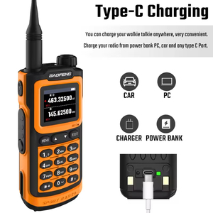 Baofeng bf UV20 5W Dual Band Outdoor-Sport Jagd NOAA FM Funkgerät Programmier barer Repeater Offset-Transceiver Walkie Talkie - Product Image 5