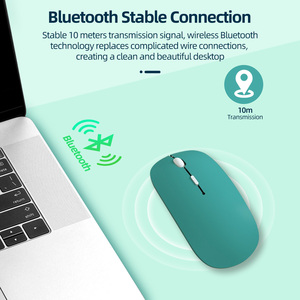 迷你鼠标raton inalambrico彩色蓝色批发光学鼠标电脑静音蓝牙鼠标 - Product Image 4