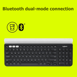 New Logitech K780 Multi-Device Wireless <strong>Keyboard</strong> FLOW Cross-<strong>Computer</strong> <strong>Control</strong> Compatible for <strong>Computer</strong> Phone and Tablet - Product Image 2