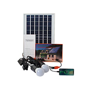 适用于东南 Ais 和非洲家庭的 10W 迷你太阳能系统太阳能照明套件 - Product Image 4