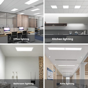 5 yıl garanti IP65 su geçirmez Led Panel gömme 60x60 62x62 arkadan aydınlatmalı Led Panel AYDINLATMA Ip65 harici sürücü ile - Product Image 2