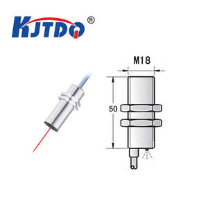 KJT M18 High quality IP67 NPN PNP Sn 0.3m <strong>Diffuse</strong> <strong>Reflection</strong> Laser <strong>Sensor</strong> with CE - Product Image 6