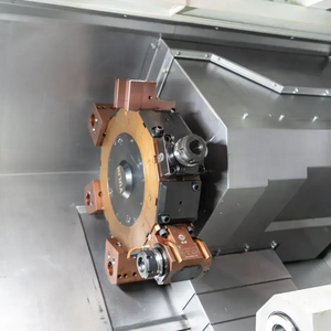 Turning Center <strong>CNC</strong> Milling <strong>Machine</strong> <strong>With</strong> <strong>C</strong> <strong>Axis</strong> DMTG DT-40H Slant Bed <strong>CNC</strong> <strong>Lathe</strong> <strong>With</strong> Big Spindle Bore - Product Image 4