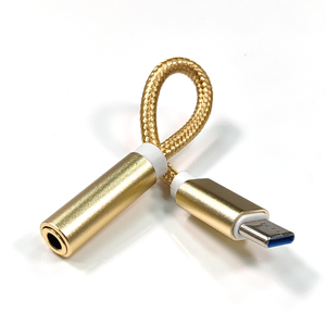 Tipo C auricolare cavo Audio adattatore tipo-C a 3.5mm auricolare auricolare Audio Aux adattatore per samsung S10 - Product Image 1