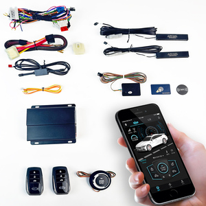 Telefon App ile 2025 toptan akıllı araba Alarm sistemi Bluetooth itme başlangıç sistemi motor çalıştırma durdurma anahtarsız giriş - Product Image 1