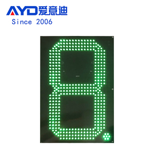 24-дюймовый PCB RS232/485 7-сегментный светодиодный дисплей контроллер с SDK АЗС светодиодный ценовой знак экран - Product Image 1