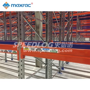 Sistema de almacenamiento de paletas de pasillo muy estrecho de servicio pesado Sistema de estantería de almacén de estante VNA de acero de alta densidad con alta eficiencia - Product Image 5