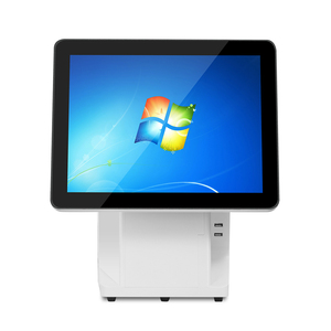 15 дюймов двойной сенсорный экран POS машины windows Ресторан Точка продаж системы POS электронный кассовый аппарат smart - Product Image 2