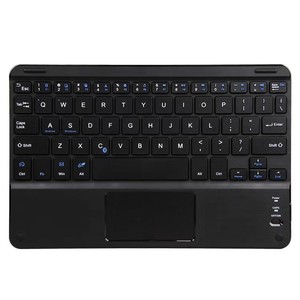 Mini RGB teclado inalámbrico portátil teclado WiFi teclado inalámbrico para móvil con panel táctil - Product Image 1