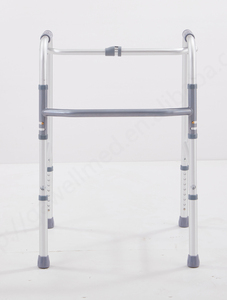 Andador de aluminio, el modelo básico más barato, andador plegable médico ajustable para personas con discapacidad, Andador de aluminio - Product Image 2