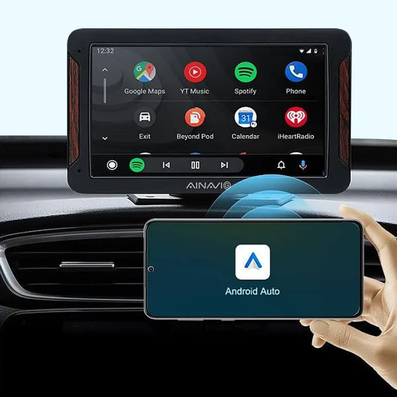 Boyi Carplay evrensel akıllı multimedya sistemi Android 11 adaptörü kablosuz araba Ai kutusu oyna