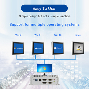 Sharerdp Intel Core i3 i5 4th 6th 7th thế hệ 6200U 4200U 7200U 8130u 6com Mini PC không quạt máy tính công nghiệp nhúng Linux - Product Image 5