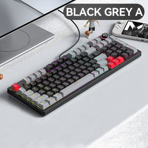 Wired Ergonomic Backlight RGB 97% Custom <strong>Computer</strong> Switches Mini USB Backlit Wired Mechanical Gaming <strong>Keyboard</strong> - Product Image 2