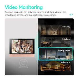 LEELEN Interfono Con Video PoE SPOE Netzteil Android-System WLAN 10,1 Zoll HD Touchscreen TCP / IP Video Gegensprechanlage für Villa - Product Image 4