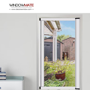 Schermi per finestre insonorizzate retrattili con zanzariera a rullo personalizzati in cina - Product Image 1