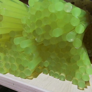 Bán buôn Trung Quốc nhà sản xuất độ cứng ánh sáng màu vàng <span class=keywords><strong>Polyurethane</strong></span> PU thanh cao su 100 mét đường kính - Product Image 6