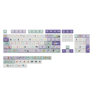 คืนกลางฤดูร้อนกุญแจ XDA โปรไฟล์124คีย์ PBT ชุดปุ่มกดสีระเหิด PBT สำหรับคีย์บอร์ดเชิงกล - Product Image 6