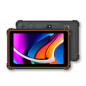Tablet PC industrial de tres pruebas resistente Android de 8 pulgadas con NFC, Batería grande y fuentes de huellas dactilares y tarjetas de identificación - Product Image 4