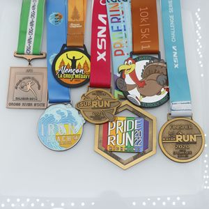 เหรียญกีฬาสลักลายนูนเป็น3D งานฝีมือโลหะชุบทองสำหรับเล่นบาสเก็ตบอลโต๊ะปิงปองการเต้น - Product Image 6