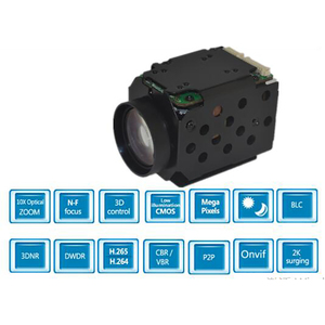 H.265 10X Low-light HD HD Network Block Zoom Camera <strong>Module</strong> 2MP IMX307 5MP IMX335 CMOS <strong>Sensor</strong> <strong>Motion</strong> <strong>Detection</strong> Auto Focus - Product Image 2