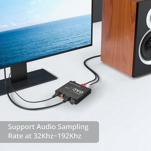 Xput-Convertidor de Audio óptico DAC Digital a analógico, convertidor de Audio Coaxial Toslink a RCA analógico L/R de 3,5 MM - Product Image 4