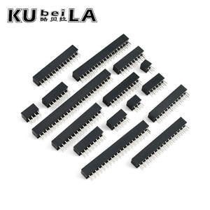 二重列女性ピンヘッダー2*2、2*3、2*4、2*5、2*6、2*7および他の电子部品 - Product Image 5