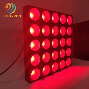 Fabrika doğrudan satış 25x12w RGBW 4in1 LED DMX Matrix Panel AYDINLATMA 5x5 DJ ekipmanları için kör ışık - Product Image 1