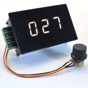 Pantalla Digital 0 ~ 100% ajustable DC 6-60V 30A controlador de velocidad del <span class=keywords><strong>Motor</strong></span> DC gobernador <span class=keywords><strong>PWM</strong></span> 6V 12V 24V 48V 48V 2000W - Product Image 1