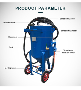 Dry Wet Sprayer Sand Blaster Machine Rust Remove Sand Blaster - Product Image 5