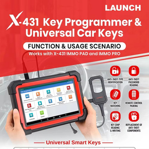 Programador de llaves X431, fabricante remoto con llave remota Universal de 4 piezas, 1 unidad, Super Chip para programador de llaves de coche X431