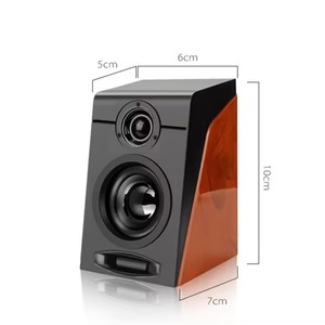 Fábrica OEM Hifi 2,0 USB powered 3 pulgadas subwoofer altavoz de escritorio para PC/portátil mini ordenador altavoz escritorio 2,0 PC altavoz - Product Image 3