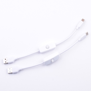 USB tipo C interruttore di alimentazione cavo PVC/intrecciato schermatura TPE Raspberry Pi stampante Computer Tablet lettore di codici a barre multiuso - Product Image 6
