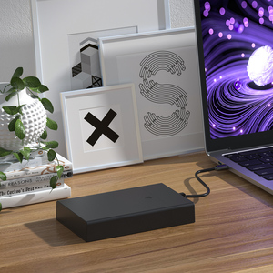 Shenzhen Factory 3.5 Inch USB3.0 Plastic External Case Support 2.5&amp; 3.5 Inch Combo 2 in <strong>1</strong> <strong>Enclosure</strong>