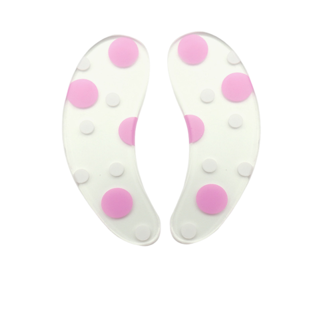 Parches para ojos con estampado de leopardo (superficie de tela)