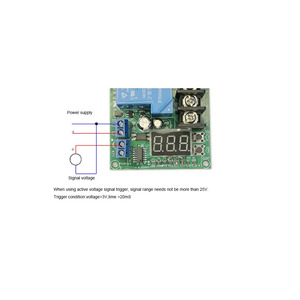 Taidacent สวิตช์รีเลย์เปิดปิด30A 12V 24V สวิตช์รีเลย์3หลักตั้งเวลาไฟฟ้ารีเลย์โมดูลรีเลย์รีเลย์หน่วงเวลาทริกเกอร์ดิจิตอล - Product Image 4
