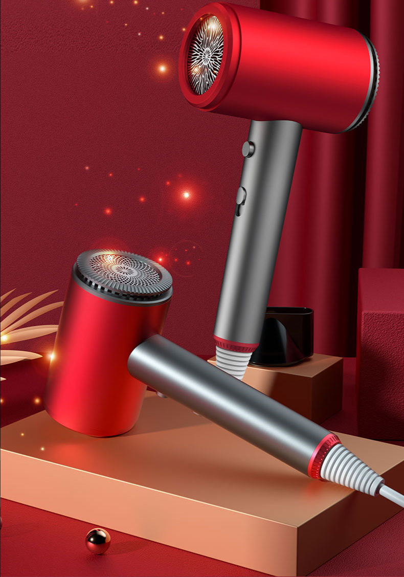 Fast Dry Hair Dryer Ionic Salon Grade Professional Blow Dryer for Curly Hair Frizz Control Volumizer Blowdryer