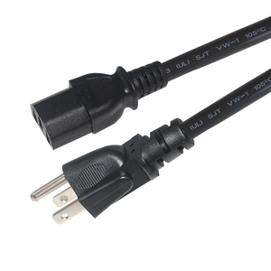 5 feet standart bilgisayar güç kablosu-PC monitörü güç kablosu 18 AWG için kullanılan LCD TV güç kablosu değiştirme - Product Image 2