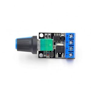 PWM DC Motor hız kontrolörü 5V-16V12V hız kontrolü anahtarı fonksiyonu ile 10A LED karartma hız modülü - Product Image 3