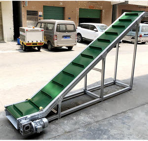 2025 nueva condición elevador automático transportador PP cadena placa Material elevación escalada línea de montaje de procesamiento de alimentos - Product Image 5