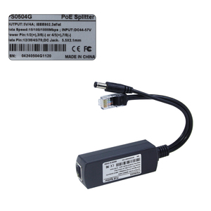 Gigabit POE Injektor Splitter 10/100/1000Mbps Typ-C USB Standardisolierung 48 V zu 5 V 4 A Netzwerk-Schalter - Product Image 6