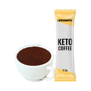Lifeworth Private label Keto gıda takviyesi kollajen <span class=keywords><strong>Protein</strong></span> anında diyet Keto kahve tozu kilo kaybı - Product Image 4
