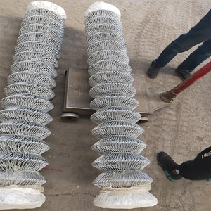 ワイヤーメッシュ6ft & 8ftウィーブグリーンPVCコーティングチェーンリンクフェンスC-Linkプラスチックアクセサリー付き - Product Image 4