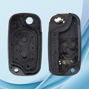 SZMAISHI 2 düğmeler 433MHZ 4A çip VA2 itmeli anahtar Flip uzaktan araba anahtarı için r-enault fabrika akıllı araç boş oto araba anahtarlık - Product Image 5